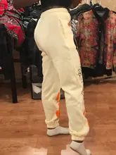 InstaHot-Pantalón de chándal Harajuku para mujer, pantalón con estampado de dibujos animados, para correr, con cordón, ropa de calle informal, Otoño, 2021