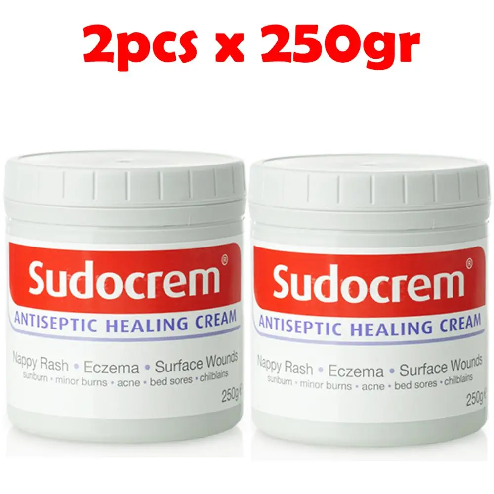 Sudocrem Antiseptic Healing Baby Cream Rash Eczema Acne Wounds Pack of 4 x 400g 