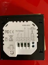 Moeshouse Controlador de temperatura de termostato inteligente WiFi para agua/calefacción eléctrica de suelo Agua/caldera de Gas funciona con Alexa Google Home