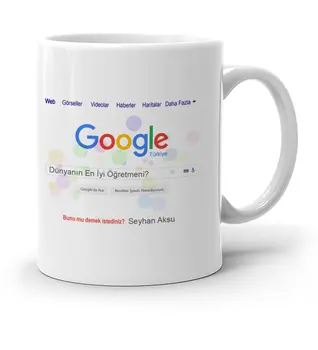 

Personalised Google is the Worlds Best Teacher White Mug Cup