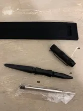 Tenvellon táctico pluma Suministros de defensa Personal paquete Simple de acero de tungsteno de Personal protección seguridad herramienta de defensa EDC