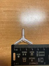 Conector de bomba de aire para acuario, tubo de aire con forma de T, válvula de Control, 4mm, 2/3/4 vías, 10 unids/lote