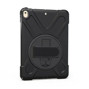 

Teleplus for Apple iPad Pro 9.7 2017 Case 360 Standing Hard Tank Silicone