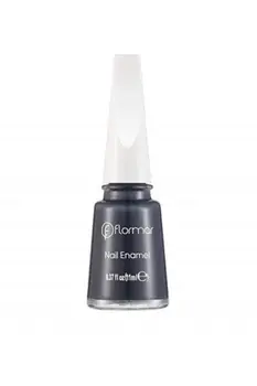 

Flormar Nail Polish-Nail Enamel 515 Bluish Dark Gray 8690604502424