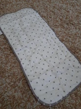 Asiento de algodón para cochecito de bebé recién nacido, accesorio de cojín para carrito esterilla infantil, cómodo y suave de diferentes colores