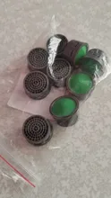 Aireador de grifo de ahorro de agua, dispositivo de grifo de hilo femenino, grifo del difusor Filtro de boquilla, adaptador de burbujas de agua, 10 Uds.