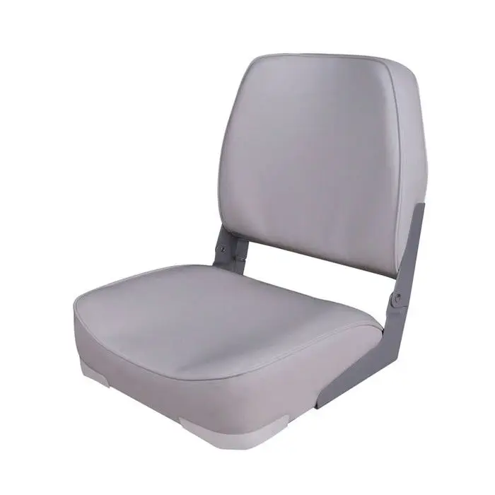 Кресло складное мягкое Economy Low Back Seat, серое 75103G