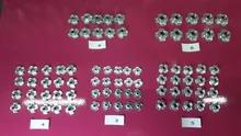 Four-Claws Nut Hardware Tee-Nut Speaker Furniture Blind Zinc-Plated M4 M6 M8 M5 M3 80pcs
