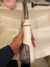 Waterpulse-irrigador Dental V500 portátil, dispositivo de limpieza Dental inalámbrico, con chorro de irrigación, 4 modos, 200ml, resistente al agua