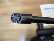 Mezcladores de cocina de latón montado en la pared, doble agujero, grifos de cocina de un solo Mango, B3302, novedad