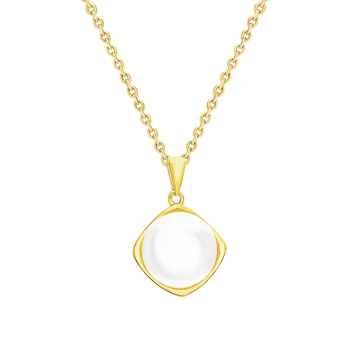 

Silver Pendant with pearls cultured sunlight sample 925