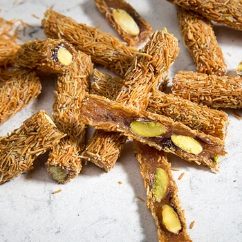 

Kadayifli Behlül Turkish Delight 100 Handmade Luxury Gluten free vegan full pistachio Turkish Healthy Gourmet 350 g