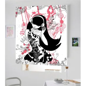 

Blind Iroa Youth Digital Music 005! ROLLER BLINDS TRANSLUCENT! (100X170)