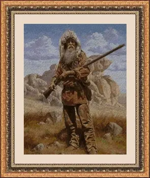 

Cross Stitch Kit PANDATHREAD Novelties 34694