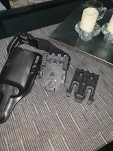 Correa de banda para pierna táctica QLS 19 22, adaptador de cartuchera para pistola Safa Glock 17 Beretta M9, cinturón de cintura para pistola de caza