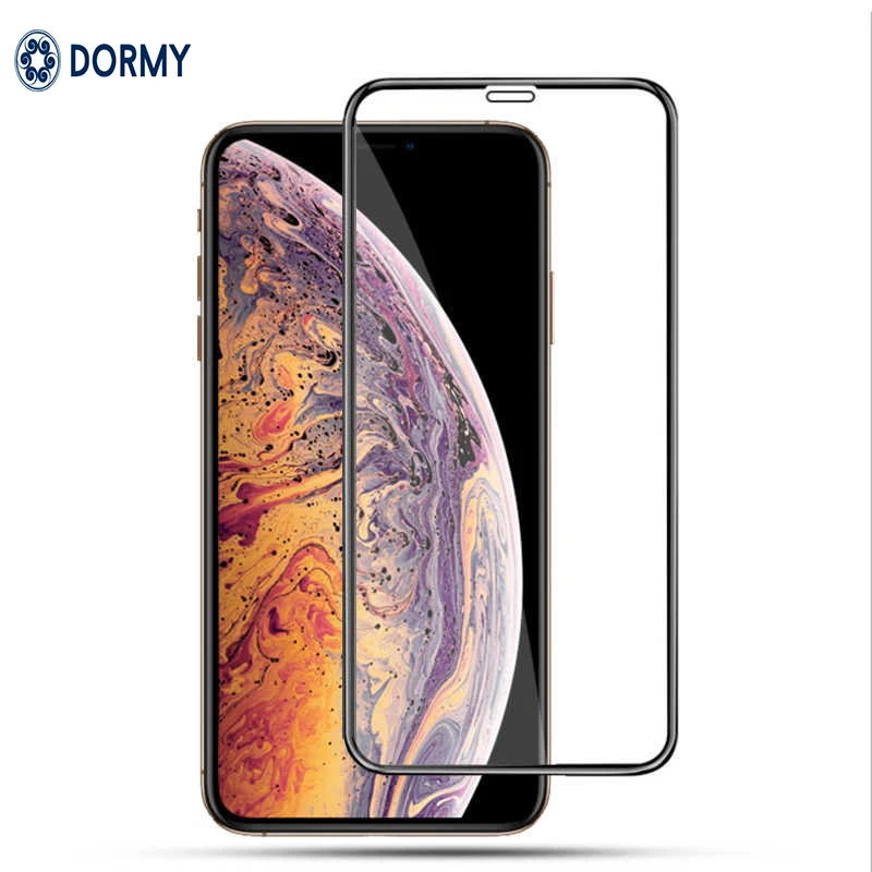 3D изогнутое Премиум Закаленное стекло для iPhone XS стеклянная пленка полное покрытие Защита экрана для iPhone XR полный клей для 7 6 8X11 Pro