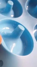 Molde de silicona con forma de donut para hacer dulces, postres, pasteles, horneados, herramienta de cocina
