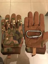Glove Multicam Bicycle Paintball Shooting Full-Finger-Gloves Military-Combat Airsoft