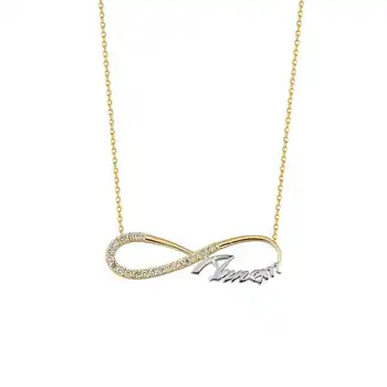 

My mother Written Infinity Gold Necklace 03-370-SP00739