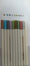 STA Fineliner-rotulador metálico de punta de fieltro, lista de pinceles, diario para dibujar, material de arte de papelería escolar, 10 colores