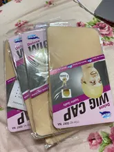 Gorro de Peluca de lujo, malla para peluca, malla para peluca elástica, tamaño libre, 12 unidades (6 bolsas)