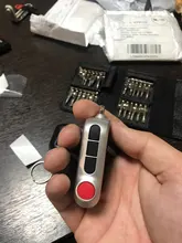 Funda de cuerpo para llavero de coche de dos vías, llavero para mando a distancia A93 A63 A96 A69 A39 A36 LCD