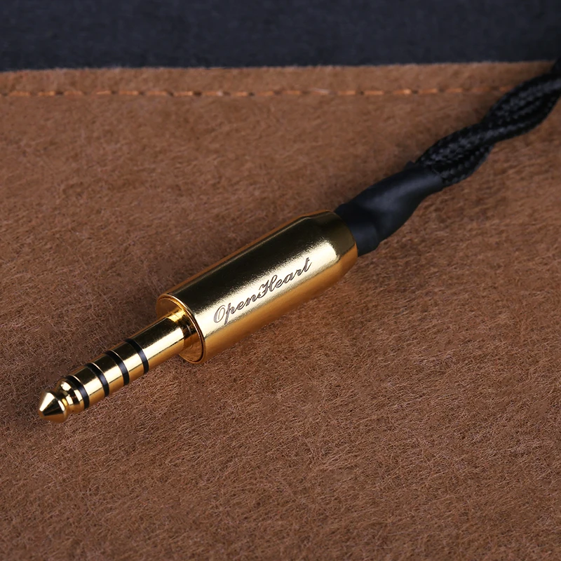 Openheart-golden Ring Headphone Cabo Balance Cabo Occ Upgrade Wire pp Yarn Silver Plated a Jack Dual 3.5 mm 2.5 mm 4.4 mm - Image 6
