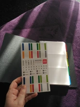 Organizador de tarjetas de negocios para hombre y mujer, carpeta de crédito, manga de almacenamiento de archivos, soportes de Tarjeta De Nombre, 5 pestañas de índice