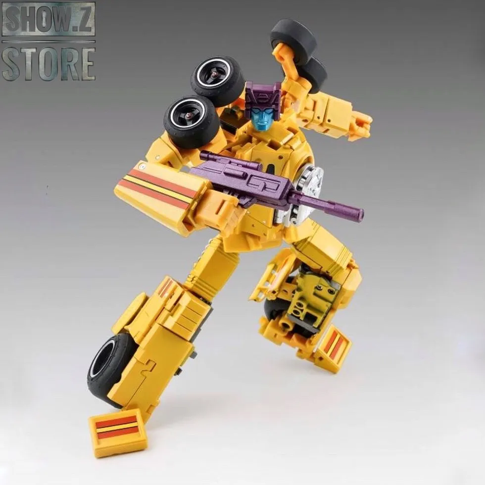 [Show. Z Store] X-transpots MX-16T Overheat Drag Strip Youth Version Monolith Combiner Menasor Transformation Action Figure