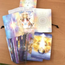 Oráculo, el idioma secreto del Tarot ligero, cartas de oráculo, juegos de mesa, cartas de juego para fiesta