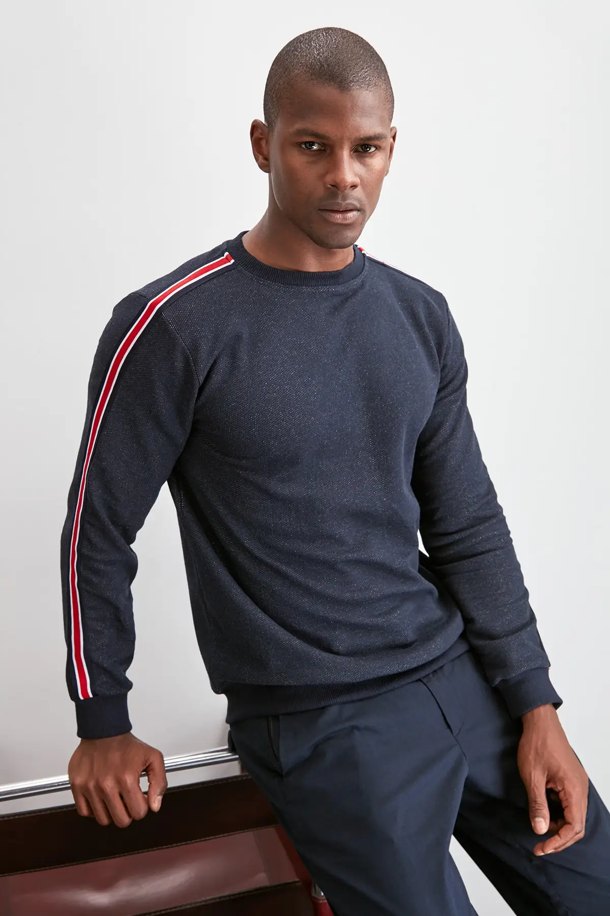 

Trendyol Men Long Sleeve Cycling Neck So Lane Sweatshirt TMNAW20SW0608