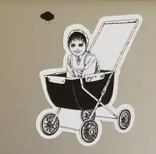 Fujiang-pegatina de Thriller de estilo de Horror para ordenador portátil, 10/21/56 Uds., pegatina de juguete, carrito de equipaje, color blanco y negro