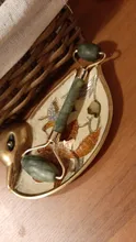 Rodillo de Jade con piedra de cristal rosa, rodillo de masaje de estiramiento Facial, masajeador adelgazante Facial, piedra de cuarzo Natural, herramienta de masaje para cuello, 1 unidad