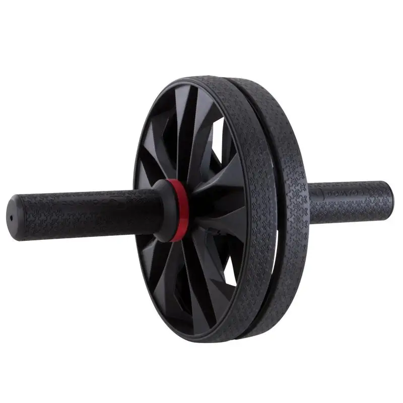 РОЛИК ДЛЯ МЫШЦ БРЮШНОГО ПРЕССА AB WHEEL ДЛЯ СИЛОВОГО ТРЕНИНГА Decathlon