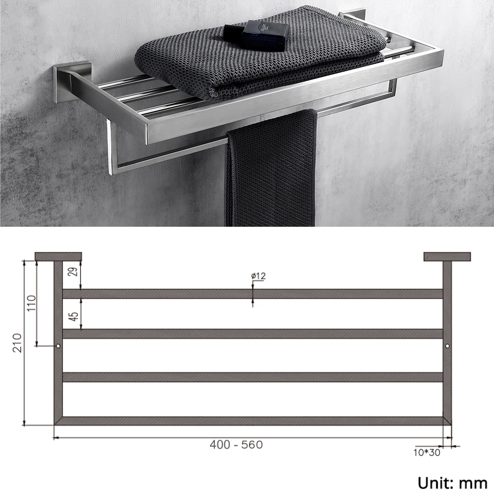 Bathroom Hardware Accessories Bathroom Hardware Set Toilet Paper Holder Clothes Hook Towel Hook Stainless Steel Bathroom Accessories Hardware Kit Wall Mount Clothe Hook Paper Holder Towel Bar Toilet Brush Holder Soap Dish