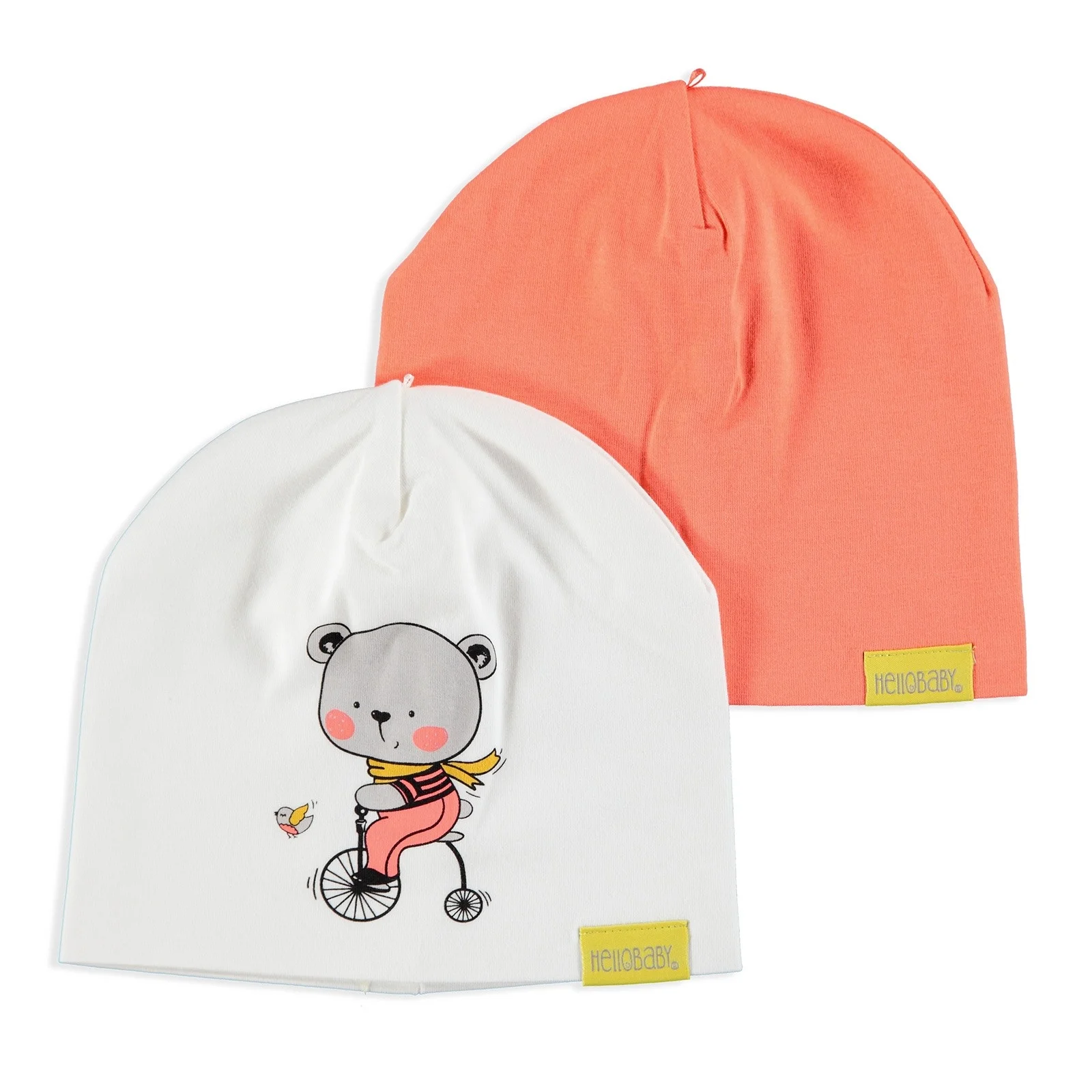 

ebebek HelloBaby Winter Baby Hat 2 pcs - Multicolor