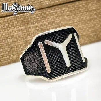 

New Kayi Length Crested GOOD Silver Ring