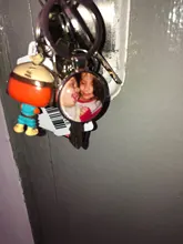 Llavero con foto personalizada, soporte para llaves con fotografía customizada de mamá, papá, bebé, niños, abuelo y padres, regalo de aniversario para familia