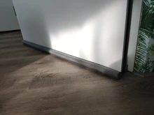 Tira de sellado inferior Flexible para puerta, tope de sellado para puerta, burlete, bloqueador de polvo y viento, 93CM