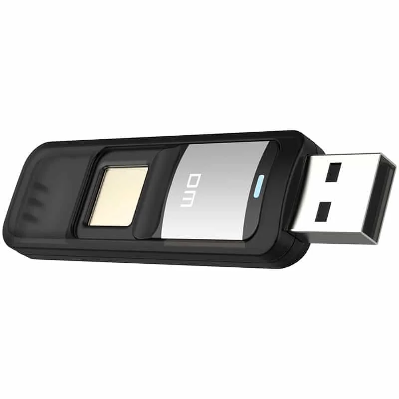 USB Flash drive with fingerprint protection Eplutus U302 32GB 3.0(Black