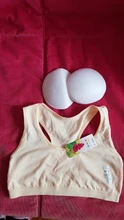 Sujetadores de algodón para niñas, Sujetador deportivo para correr, Tops de copa completa, sin costuras, para entrenamiento, pubertad, Yoga, deportes, Fitness, gimnasio