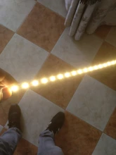 Tira de luces LED impermeable para exteriores, tira de luces LED SMD 2835, 1M, 2M, 5M, 10M, 20M, 25M, 220V, Flexible, color blanco cálido