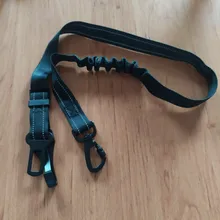 Cinturón de silla para perro 3 en 1 ajustable, cinturón de seguridad de coche para perro y gato, arnés reflectante de nailon para cinturón de seguridad para perro pequeño, mediano y grande