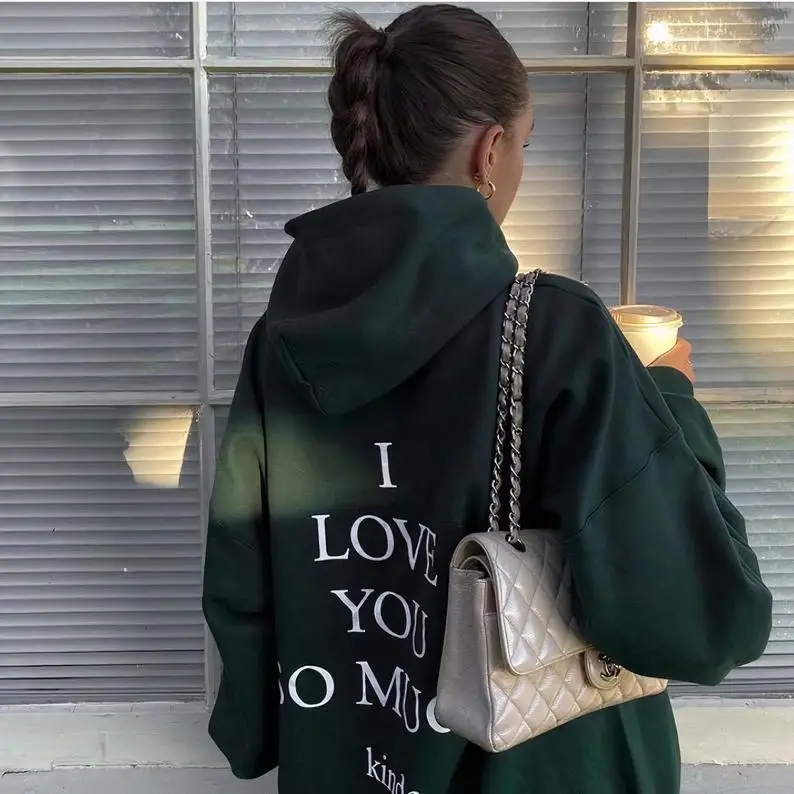 Худи в стиле унисекс Stay true худи с длинными рукавами модная женская хлопковая