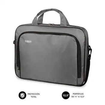 

Briefcase subblim oxford gray-fits laptops up to 11 '-12.5'/ 27.9-31.7 cm-Inner-Padded outside pocket-strap