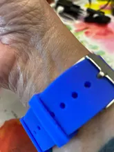 Correa de repuesto para reloj, accesorios universales de goma para deporte, correa de silicona de 12mm, 14mm, 16mm, 18mm, 20mm, 22mm y 24mm