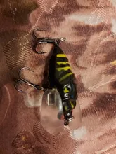 Fishing-Lures Wing Popper Hard-Bait Topwater-Wobbler Insect Simulation-Cicada Artificial