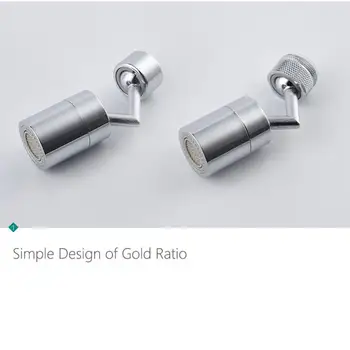 

720° Universal Rotary Filtration Splash Proof Faucet Big Angle Kitchen Sink Faucet Aerator Tap Sprayer Replacement