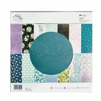 

CRZCrafter 305x305mm 12 inch Scrapbooking Paper Pad 42 sheets Craft Paper Background pattern paper Acid free decoration