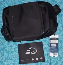 Kingsons-Mochila negra ultraligera para ordenador portátil Unisex, morral delgado de 15,6 pulgadas para oficina y trabajo